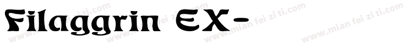 Filaggrin EX字体转换